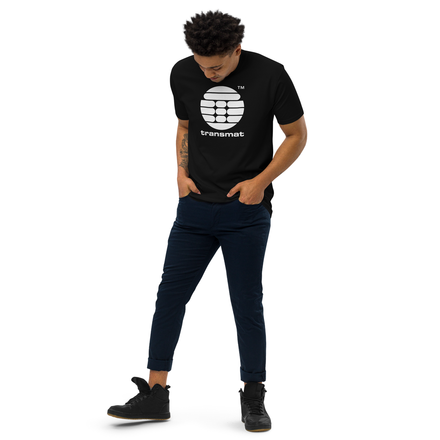 TRANSMAT OFFICIAL Classic Logo heavy cotton  T