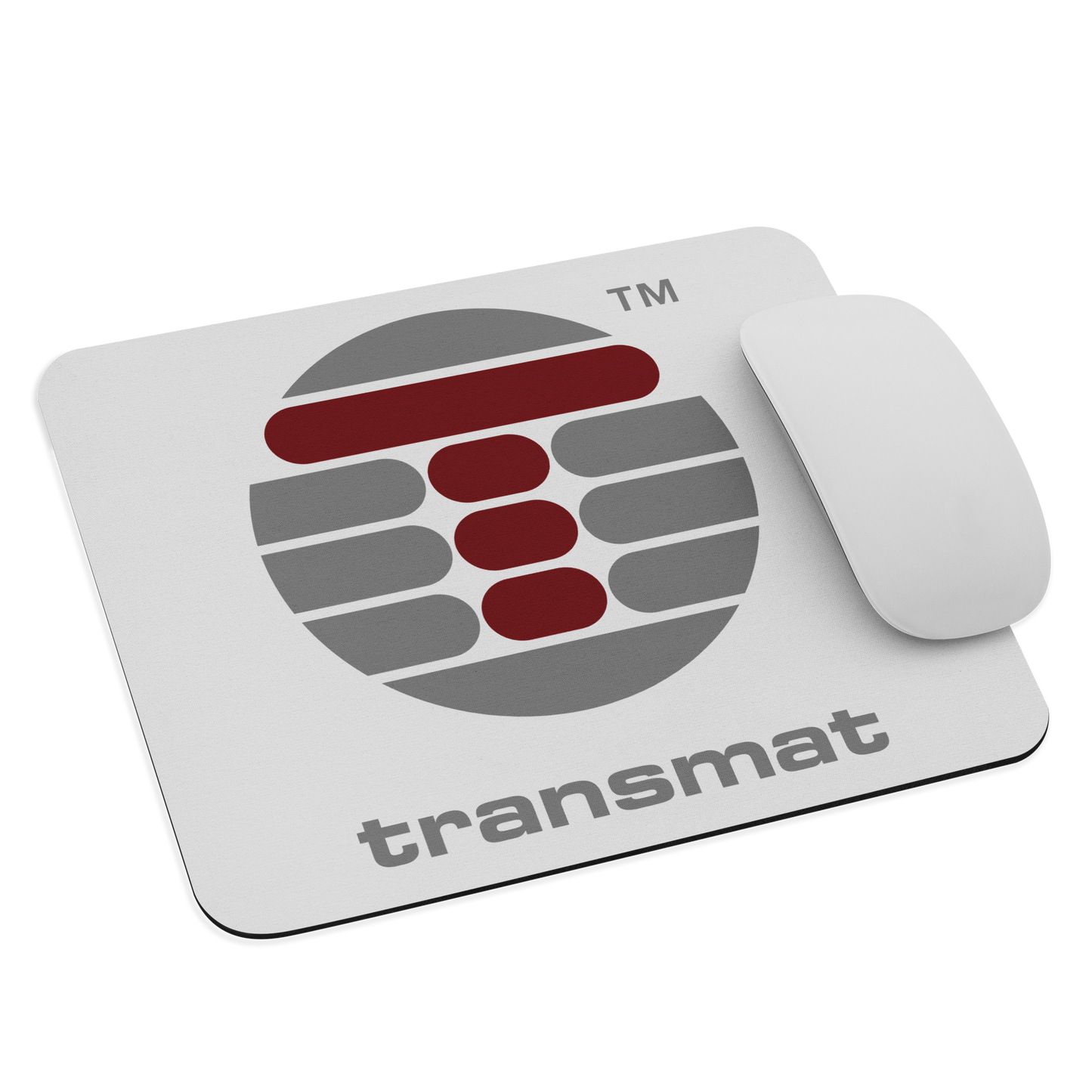 TRANSMAT OFFICIAL Two Color Logo Mousepad