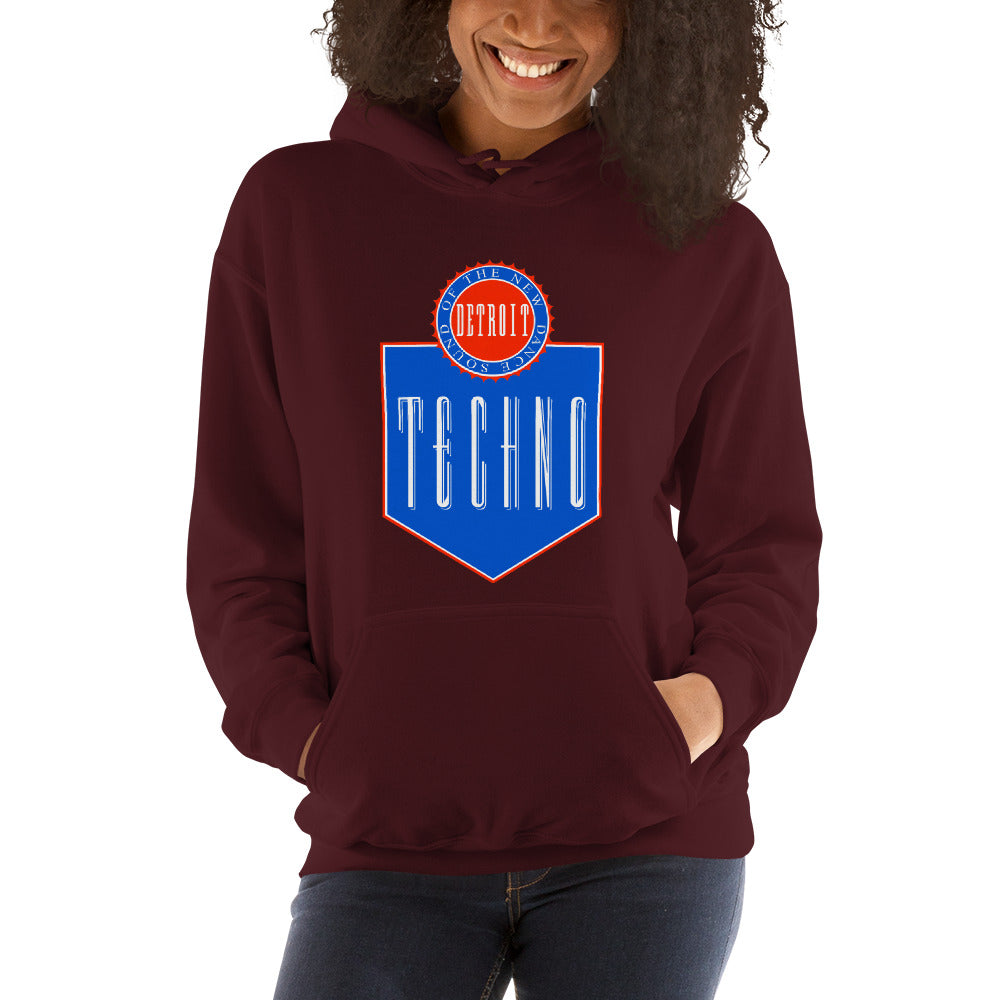 TRANSMAT OFFICIAL Detroit Techno Unisex Hoodie