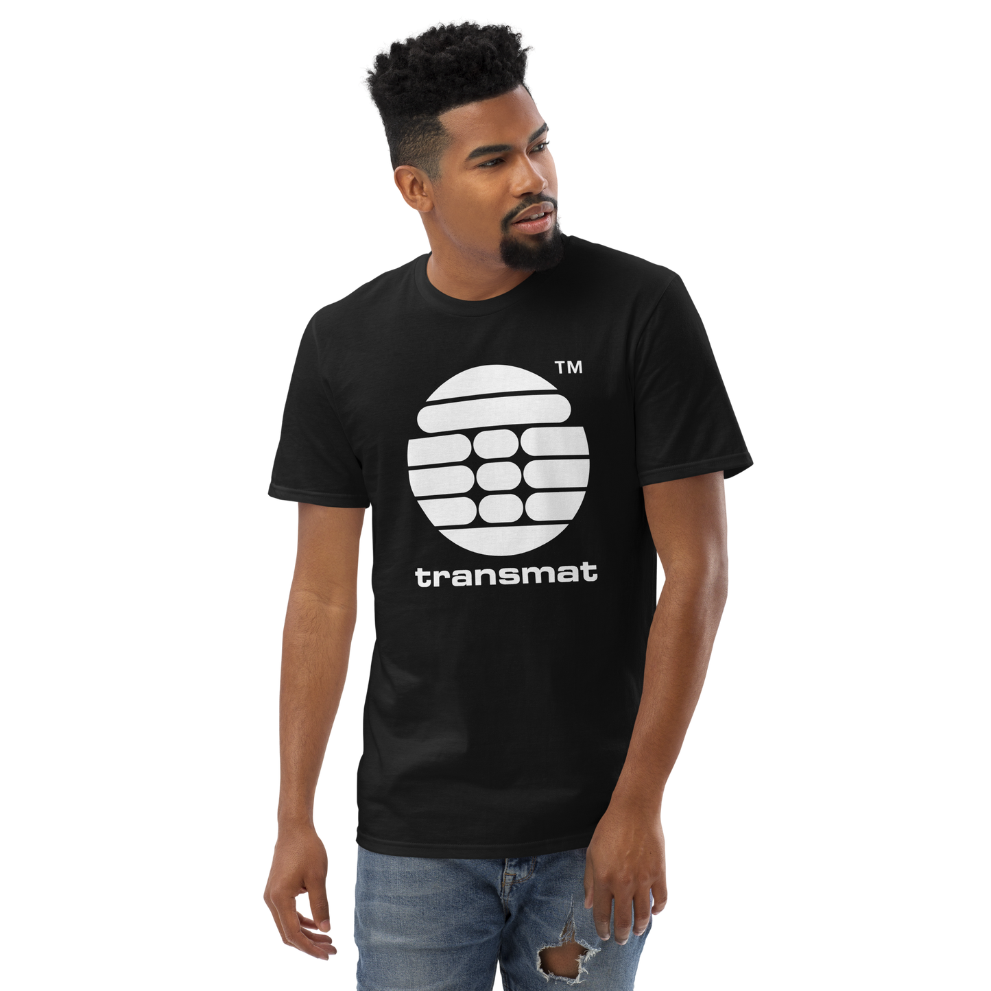 TRANSMAT OFFICIAL Classic Logo Short-Sleeve T-Shirt, light