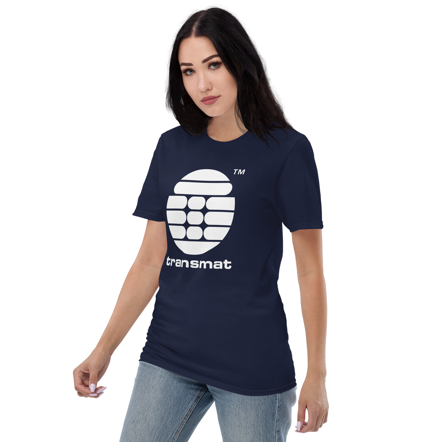 TRANSMAT OFFICIAL Classic Logo Short-Sleeve T-Shirt, light