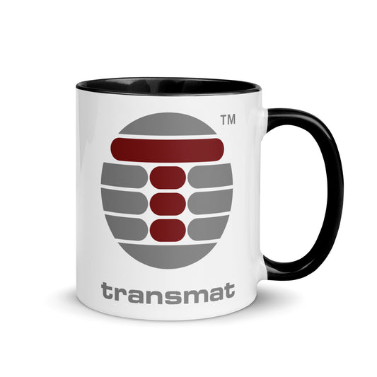 TRANSMAT OFFICIAL Two Color Ceramic Mug with Color Inside