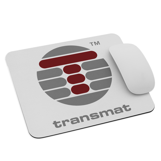 TRANSMAT OFFICIAL Two Color Logo Mousepad
