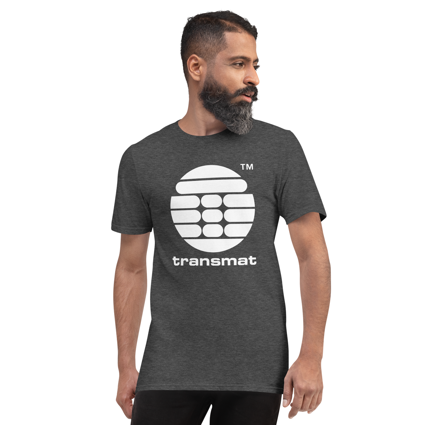 TRANSMAT OFFICIAL Classic Logo Short-Sleeve T-Shirt, light