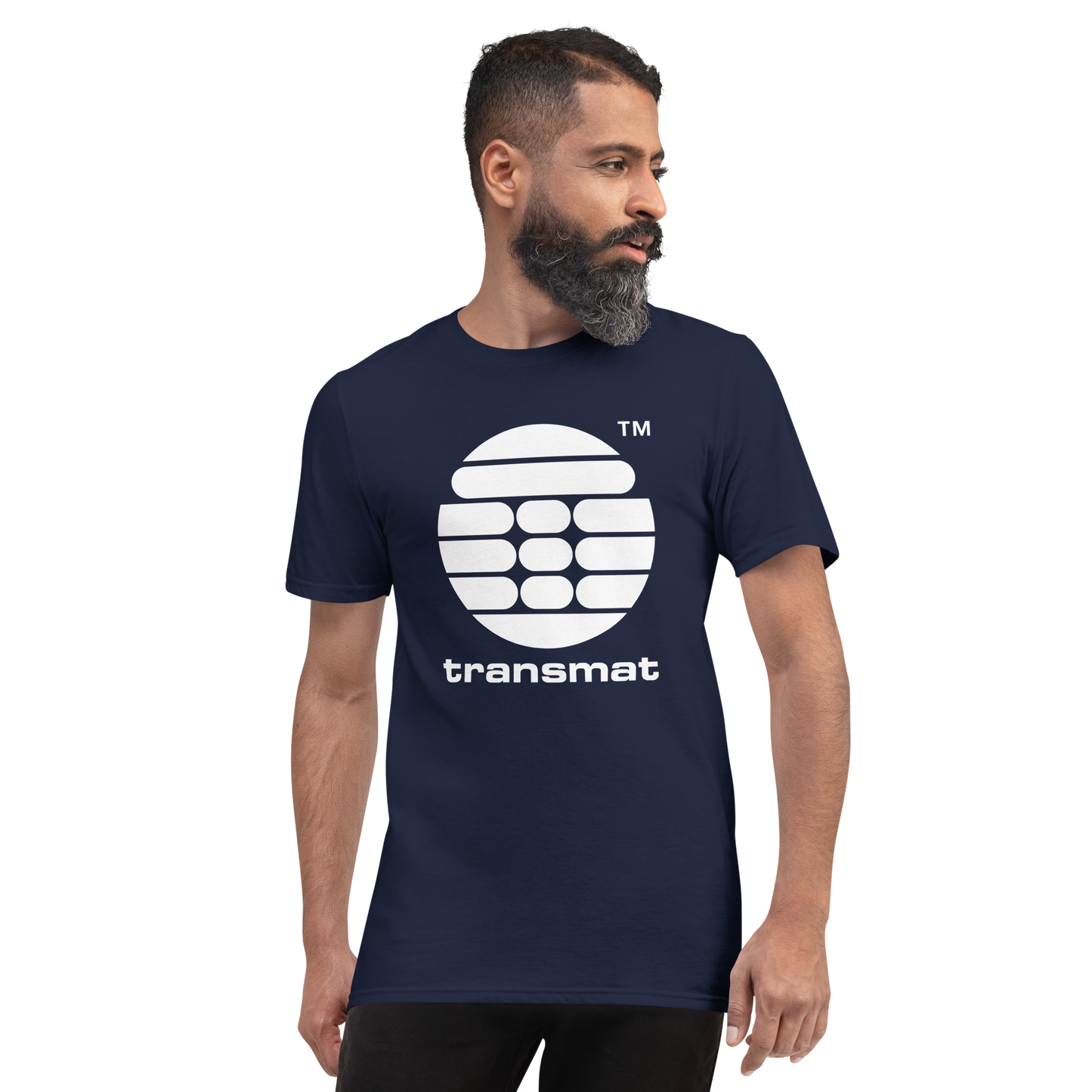 TRANSMAT OFFICIAL Classic Logo Short-Sleeve T-Shirt, light